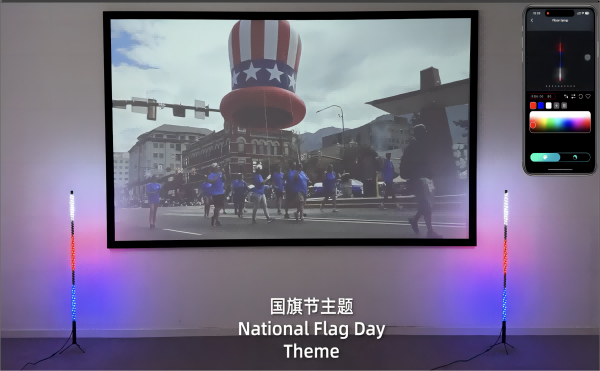 National flag day theme