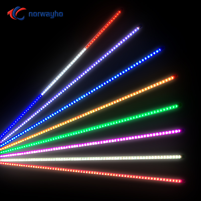 NWH-S Inside LED Whip Single Solid Color Red Green Blue White Amber
